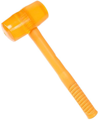 Q8 Twinkle Soft Face Hammer for Tiles and Other Work- Rubber Mallet Hammer with Rubber Round Head and Non-Slip Comfortable Grip Handle Mallet(0.7 kg)