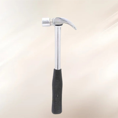 TMS Tubular Steel Handle Curved Claw Hammer 1 Lb HAMMER Curved Claw Hammer(0.4 kg)
