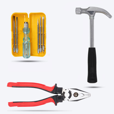 Autofledge High Quality Metalworking Claw Hammer with 5in1 Screwdriver and Wire Cutter Curved Claw Hammer(0.73 kg)