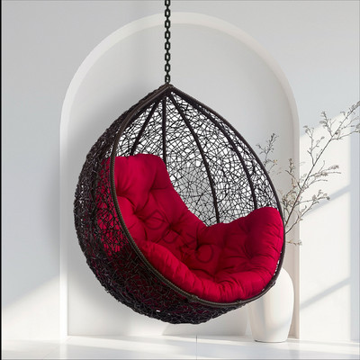 Duzo Jhula Hanging Swing Chair for Adult Balcony Steel Large Swing(Black, Pack of 4, DIY(Do-It-Yourself))