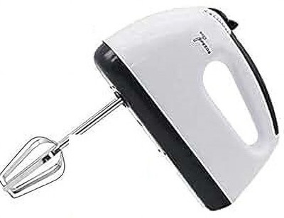 Philocaly Enterprise 260 W White Hand Blender(Electric Hand Mixer with Stainless Steel 7Speed Beaters, Dough Hooks 03)