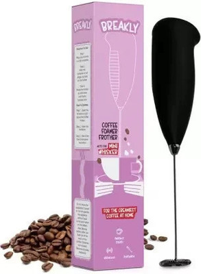 Ziggy 100 W Multicolor Hand Blender(Coffee Foamer Frother ABS Material handle Wireless Portable)