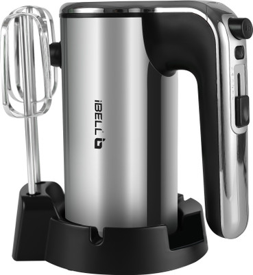 iBELL 400 W Silver Hand Blender(WHISK400 ELECTRIC LIGHTWEIGHT HAND MIXER, BLENDER 5 SPEED TURBO BUTTON)