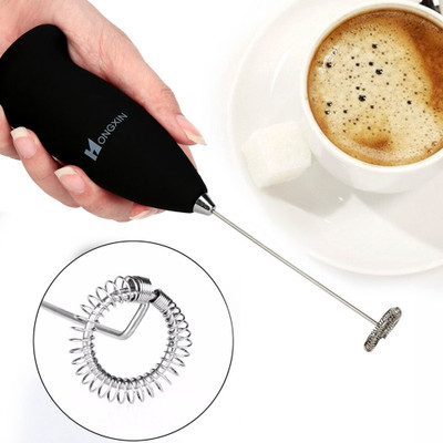 frackkon 50 W Black Hand Blender(Mini Hand Coffee Frother Hand)