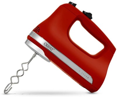 ORPAT Hand Mixer – OHM-217 200 W Electric Whisk(Empire Red)