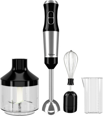 Lifelong LLHBZ05 Infinia Plus With, Chopper, Whisker And Beaker 400 W Hand Blender  (Silver) For Rs. 1569 @ 38 %