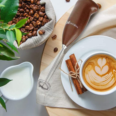 Skylii 50 W Multicolor Hand Blender(Milk Frother Handheld Drink Mixer, Milk Foam Maker for Bulletproof Coffee)