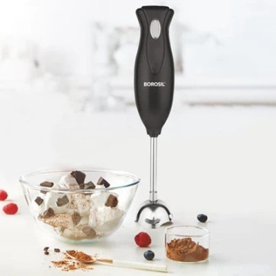 BOROSIL 250 W Black Hand Blender(SMARTBLEND HB01)