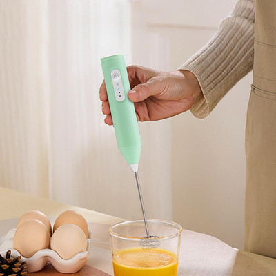 HaveAdeal 220 W Black Hand Blender, Electric Whisk(Mini Portable Battery Operated Stainless Steel Hand Blender for Coffee/Egg Beater | Electric Foam Maker Classic Sleek Design Hand Blender Mixer ,Coffee blender,Egg Beater,lassi blender,Cappuccino,juice 220 W Electric Whisk (Black))