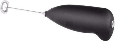 RECTITUDE 50 W Black Hand Blender(Handheld Battery Operated Electric Coffee Beater Blender Foam Maker for Milk)