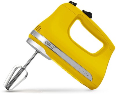 ORPAT Hand Mixer – OHM-217 200 W Electric Whisk(Majestic Yellow)