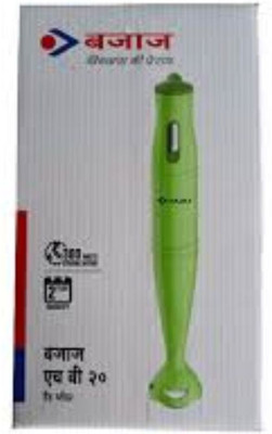 BAJAJ 300 W Green Hand Blender(HB-20 Silent , Green)