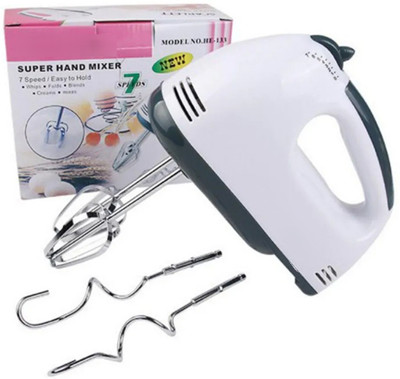 Qaz 180 W Black, White Hand Blender(Scarlett Electric Beater Hand Held High Speeds Roasting Appliances Cream Mixer)