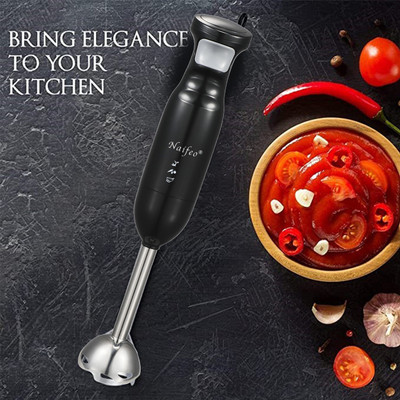 Nafeio SmartBuy NF-8003S 300W Hand Blender (BLACK). 300 W Hand Blender(Black -D)