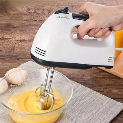 5SUPREME 1200 W White Hand Blender(Hand Blender and Mixer Electric Egg Beater For Cake Making wqe6)