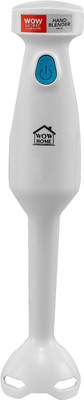 Wow Home 250 W White Hand Blender(HB03- Anti Splash Blade Guard and Comfort Grip Handle)