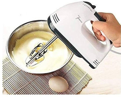 5SUPREME 300 W White Hand Blender(Hand Mixer blender Super Electric Hand Held Cake/Egg Easy saq18)