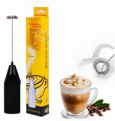 Om Enterprise 200 W Multicolor Hand Blender(Electric Foam Maker for Coffee pack of 1)