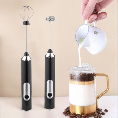 SELMEZ 50 W Black Hand Blender, Hand Blender(Handheld Coffee Frother with- 3-Speed Electric Foam Maker for Coffee Milk)
