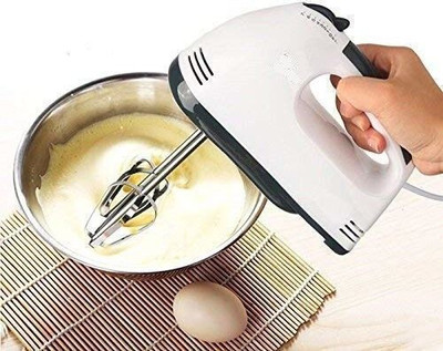 Rich Décor 260 W White Hand Blender(7 Speed Super Hand Mixer, Hand Blender)