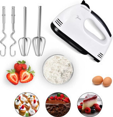 5SUPREME 300 W White Hand Blender(Hand Mixer blender Super Electric Hand Held Cake/Egg Easy saq23)
