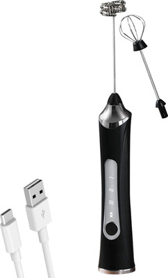 Akari 60 W Black Electric Whisk, Hand Blender(Sleek Design Hand Blender Mixer Frother And Whisker Latte Maker)