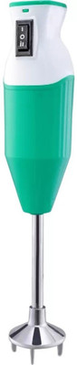 JUST ONE 350 W Green Hand Blender(HAND BLENDER 300W 15000 RPM GREEN COLOR)