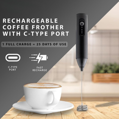ARJ HUB 76 W Black Hand Blender(CB49)