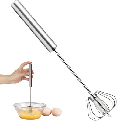 ALWAFLI 50 W Silver Hand Blender(Stainless Steel Whisk Hand Blender Push Mixer for Blending/Beating/Stirring)