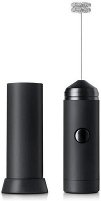 Adhunyk 50 W Black Hand Blender(Blender, Handheld Milk Frother,Foam Maker Shaker for Cappuccino, Latte,)