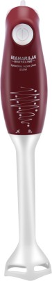 MAHARAJA WHITELINE 250 W Maroon, White Hand Blender(HB-169)