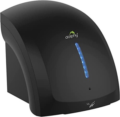 DOLPHY Black Unique Design Two Waves Automatic Hand Dryer Machine