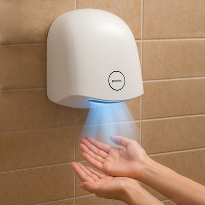 Plantex Hand Dryer Automatic For Bathroom/Washroom/Office/Hotel/Commercial Use 1200W Hand Dryer Machine