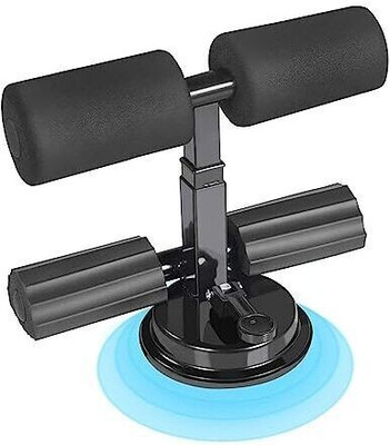 WAIRIT Sit-ups and Push-ups Assistant Device Lose Weight Gym Workout Sit-up Bar W350 Ab Exerciser(Black)