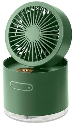 RENUCONIC Portable Rechargeable 3 Speed Water Spray Table Fan Folding Humidifier Light . Rechargeable Fan(Multicolor)
