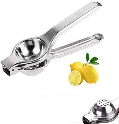 LSARI Steel Steel Hand Juicer Lemon Squeezer Hand Juicer(Silver)