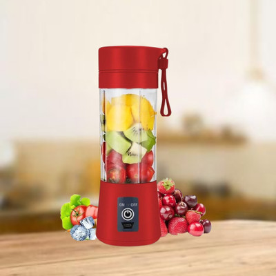 ROAR Plastic Electric Fruit Juicer, USB Rechargeable, Mini Juicer Grinder For shake/JuiceC399 Hand Juicer(Multicolor)