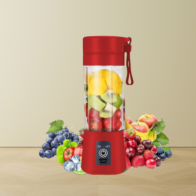 SACRO Plastic Electric Fruit Juicer, USB Rechargeable, Mini Juicer Grinder For shake/JuiceA316 Hand Juicer(Multicolor)