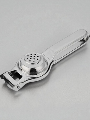 Nutech Steel lemon squeezer Hand Juicer(Silver)