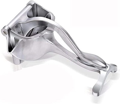 CLVMART Aluminium Aluminium Juice Maker Manual Fruit Juicer Machine Hand Juicer For Fruits Hand Juicer(Silver)