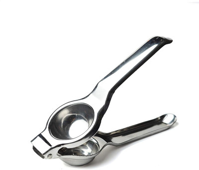 Steelish Steel Lemon Squeezer with Bottle Opener Stainless Steel Silver 2 in 1 Lemon Squeezer Hand Juicer(Silver)