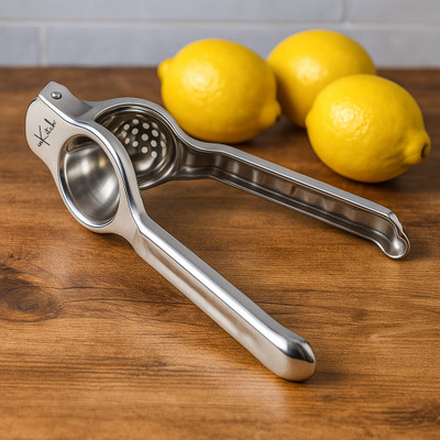 inKitch Steel inKitch Steel Lemon Squeezer with Bottle Opener | Hand Juicer for Kitchen Use Hand Juicer(Silver)