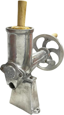 KIING Aluminium aluminium hand juicer number 70 with wheel for fruits and vegetables Hand Juicer(Steel)