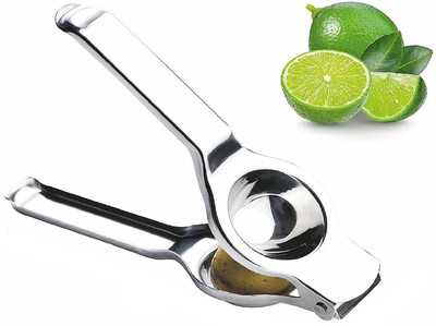 BLLUEX Steel Lemon Squeezer, Manual Lemon Juice Extractor, Nimbu Presser with Bottle Opener Hand Juicer(Silver)