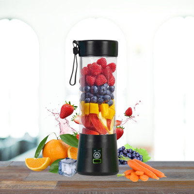ROAR Plastic Electric Fruit Juicer, USB Rechargeable, Mini Juicer Grinder For shake/JuiceA298 Hand Juicer(Multicolor)