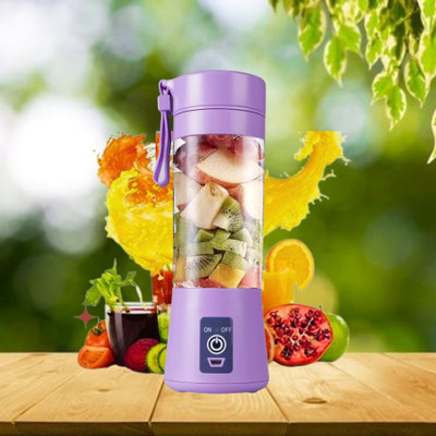 ROAR Plastic Electric Fruit Juicer, USB Rechargeable, Mini Juicer Grinder For shake/JuiceB284 Hand Juicer(Multicolor)
