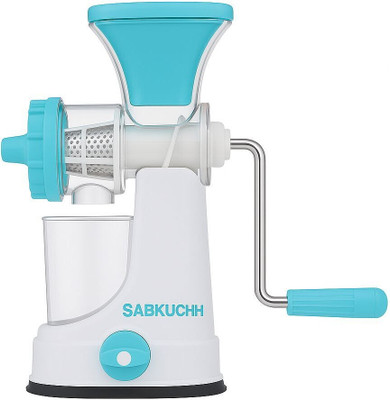 SABKUCH Plastic Hand Juicer(Blue, White)