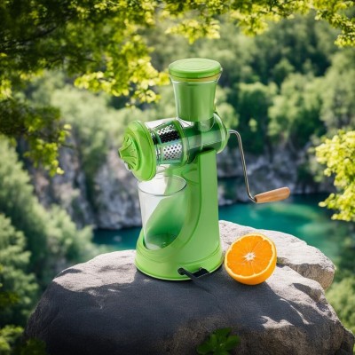 shreehari enterprise Plastic, Aluminium Vacuum Locking System, Shake Healthy And Fresh Water Melon, StrawAberry Hand Juicer(Green, Orange, Grey)