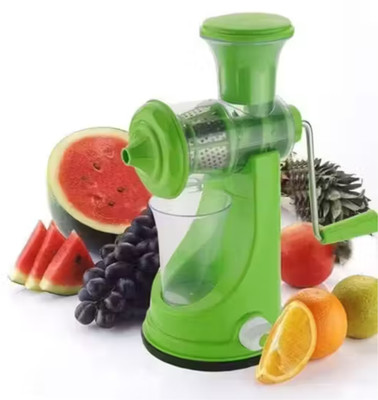 Radhira Plastic MANUAL FRUIT JUICER FOR FRUITS AND VEGETABLES Hand Juicer(Multicolor)