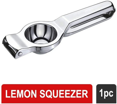 BadiWal Steel Juicer 2 IN 1 hand Press Juicer and Lime Squeezer Stainless Steel Hand Juicer(Steel)